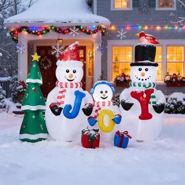 8FT Lighted Christmas Inflatable Decoration