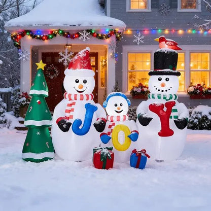8FT Lighted Christmas Inflatable Decoration