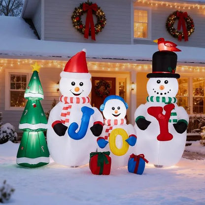 8FT Lighted Christmas Inflatable Decoration