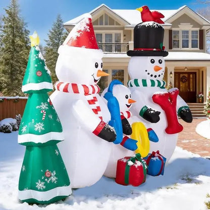 8FT Lighted Christmas Inflatable Decoration