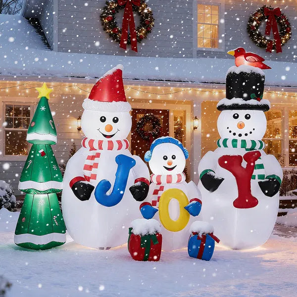 8FT Lighted Christmas Inflatable Decoration