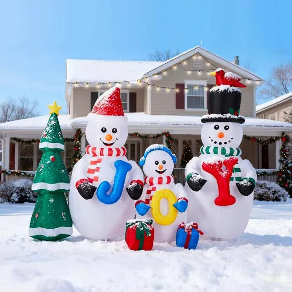 8FT Lighted Christmas Inflatable Decoration